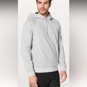 Lululemon Athletica Men's City Sweat Pullover Hoodie in Heathered Gray size M